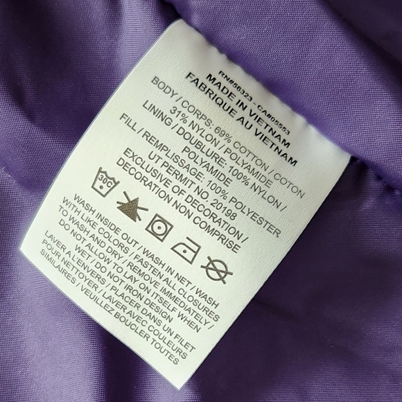 Jordan Women's Vest Jacket, Size Small, NWT, Purple loose fit - Picture 15 of 16